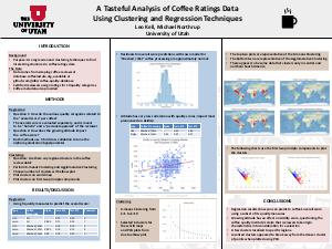   A Tasteful Analysis of Coffee Ratings Data Using Clustering and Regression  