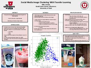   Social Media Image Clustering With Transfer Learning  