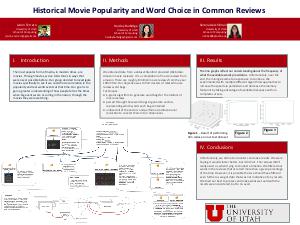   Historical Movie Popularity and Word Choice in Common Reviews  