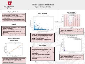   Tweet Success Prediction  